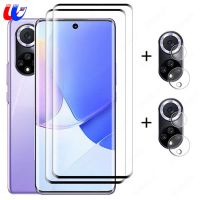 4in1 3in1 2in1 3D โค้งกระจกนิรภัยสำหรับ Huawei Nova 9 Nova 9 Honor 50 50เต็มรูปแบบขอบ Clear Screen Protector ป้องกันการระเบิดแก้วฟิล์ม Nova 9 9 9 Honor 50 50ฟิล์มเลนส์