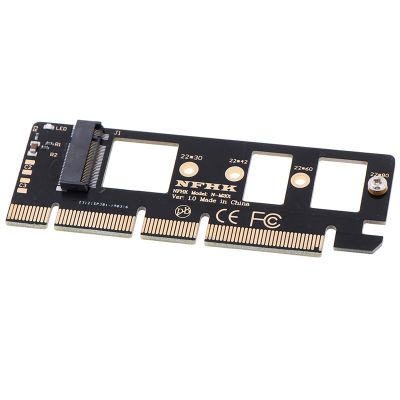 【CW】 NGFF M Key M.2 NVME AHCI SSD To PCI E PCI Express 3.0 16x x4 Adapter Riser Card Converter For XP941 SM951 PM951 A110 SSD