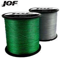 JOF แบรนด์100เมตร300เมตร4เส้นใยหลายเส้น100% PE ถักล่อเอ็นตกปลา10LB เพื่อ80LB 10สีสายแบรนด์