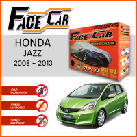 ผ้าคลุมรถ ส่งฟรี HONDA JAZZ 2008-2013 ตรงรุ่น กล่อง FACE CAR ผ้า HISORON อย่างดีหนาพิเศษ ป้องกันแดด ป้องกันฝน ป้องกันฝุ่น