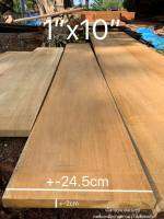 ไม้ตะเคียน(Wood)ขนาด1" x 10"ชื่อไม้ Merawan Wood  มีสีเหลืองขาวนวลแกมสีชมพู(ไสกบพร้อมนำไปใช้งาน)