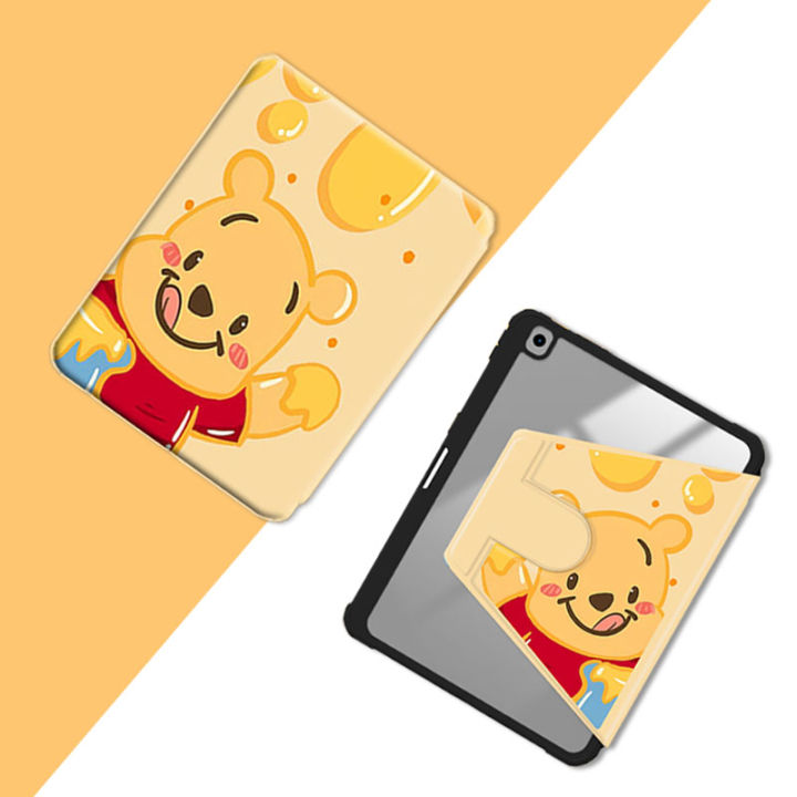 ใช้กับ-เคสลายรูปการ์ตูน-pro11-2018-air3-10-5-pro-10-5-air4-air5-10-9-gen7-8-9-10-2เคส360องศา-หมุนได้-air1-air2-gen5-gen6-9-7-มีช่องใส่ปากกา