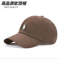 original [High quality] polo hat for men and women new Korean version trendy brand Paul cap khaki soft top baseball cap