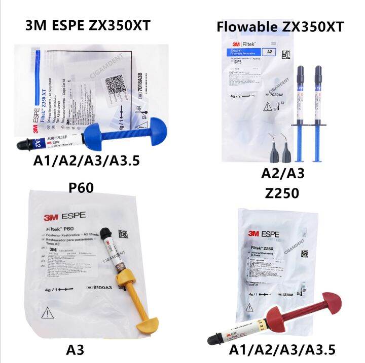 1Pack Dental Flowable Composite Flow Light Cure Resin 3M ESPE Z350 Z250