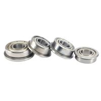 10pcs/Lot MF95ZZ MF104ZZ MF105ZZ MF106ZZ MF115ZZ Flange Bearing Thin Wall Deep Groove Ball Radial Ball Bearing Brand New