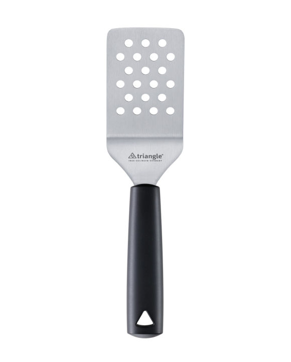 Triangle 735221001 Spatula Cranked Perforated 10cm, Carded