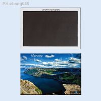 Natural scenery Preikestolen Noway 22529 Souvenirs of Tourist Landscape Magnetic refrigerator gifts for friends