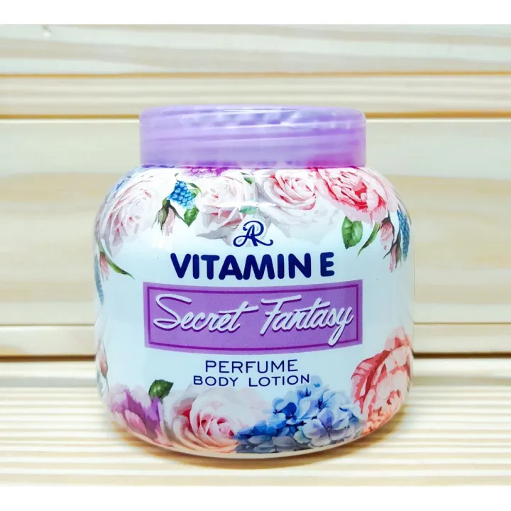 AR VITAMIN E PERFUME SECRET FANTASY BODY LOTION 200ML whitening anti