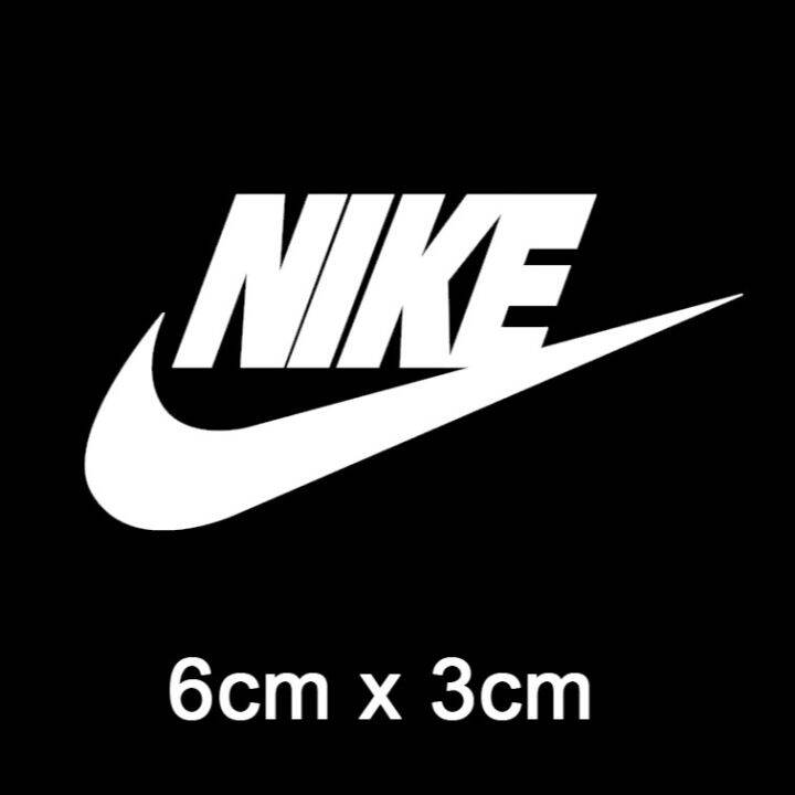 Miếng ủi nhiệt offset dán quần áo hình LOGO NIKE Đen Trắng | Lazada.vn