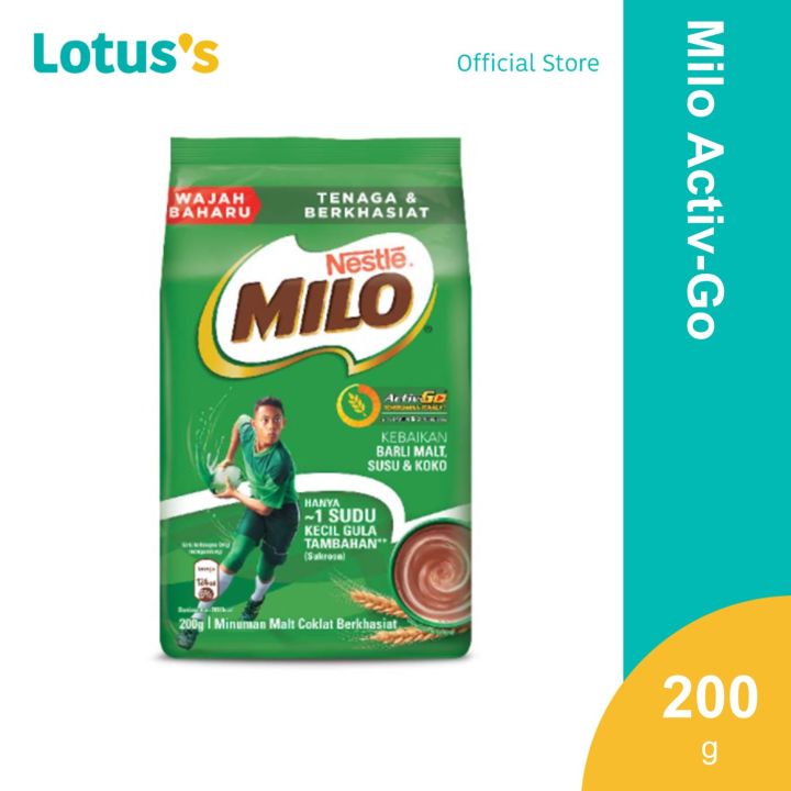 MILO ACTIV-GO Softpack 200g | Lazada