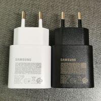 Samsung Galaxy Z Flip พับ4 3 2 S22 S21 S20หมายเหตุ20 Ultra 10 Plus FE A71 25W PD Super Fast Charger Quick Charge Adapter