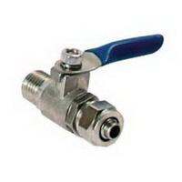 บอลวาล์วเครื่องกรองน้ำขนาดมาตรฐานเกลียว 1/4" metal ball valve