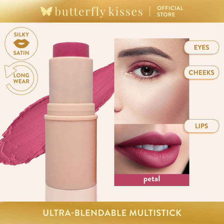 Butterfly Kisses Lip, Eye & Cheek UltraBlendable Multistick (Petal