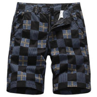 Summer shorts men100 cotton casual men shorts Bermuda masculina Male Straight Plaid Zipper Pants breeches Male Tactica shorts