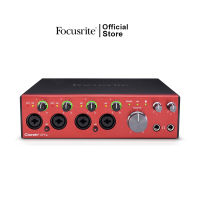 Focusrite Clarett+ 4 Pre USB ออดิโออินเตอร์เฟส อุปกรณ์บันทึกเสียง โฮมสตูดิโอ USB Audio Interface