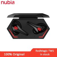 Nubia Redmagic TWS หูฟังเล่นเกมของแท้สำหรับ Nubia Redmagic 5G 5G หูฟังบลูทูธไร้สายหูฟังออกกำลังระดับมืออาชีพ