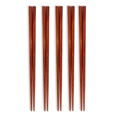 2/5 Pairs Wooden Japanese Chopsticks Eco-Friendly Natural Wood Reusable Chinese Korean Sushi Chop Sticks Set 2/5 PairsTH