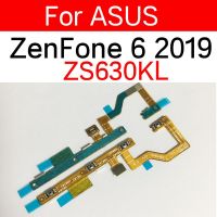 On Off Power Volume Side Button Flex Cable สําหรับ Asus ZenFone 6 2019 ZS630KL Volume Power Switch Key Flex Cable อะไหล่ทดแทน