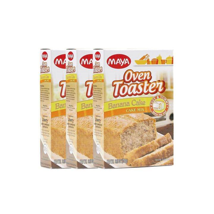 Maya Oven Toaster Banana Cake Mix 230g Pack of 3 Lazada PH