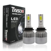 2 X D2s หลอดไฟ Led T2 D4s ชุดไฟฉายติดศีรษะเพชรสีขาวแสง Carauto Driving Beam 6000K