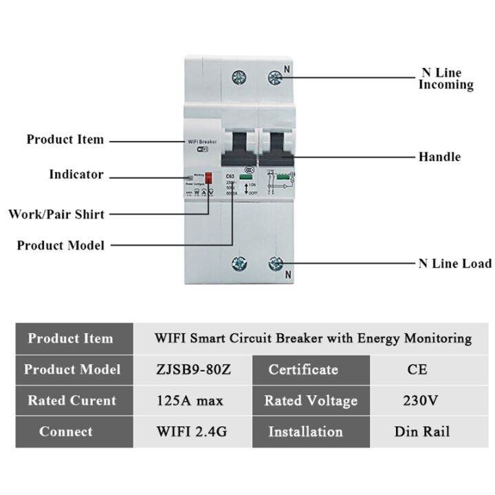 ewelink-2p-wifi-circuit-breaker-energy-monitoring-meter-smart-breaker-alexa-google-home-compatible-lan-control-ifttt-smart-home