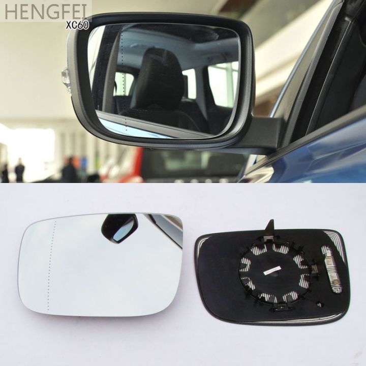 ใส่อุปกรณ์เสริมสำหรับรถยนต์วอลโว่-xc60เลนส์กระจกกระจกมองหลัง2009-2017