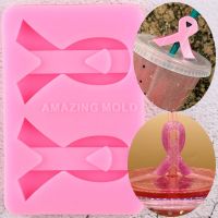 【hot】 Breast Cancer Silicone Mold Chocolate Mould Fondant Decorating Tools Keychain Epoxy Resin Molds ！