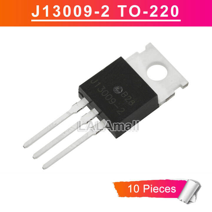 10pcs J13009-2 MJE13009 TO-220 E13009-2 13009 E13009 TO220 High Voltage ...