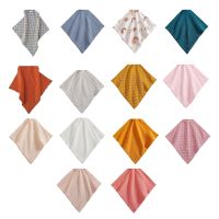 ♚✌■ Y55B Baby Face-Towel Drool Bib for Infant Unisex Teething Bib Wash Cloth High Absorbent Burp Cloth Kindergarten Handkerchief