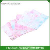 CREATIVE PAVILION 120 Sheets 12สีค่ะ กระดาษโอริกามิสีชมพู 6x6inch สี่เหลี่ยมสี่เหลี่ยม สไตล์ซากุระ สวยงามสวยงาม ชุดกระดาษ6x6 งานฝีมือมือ DIY