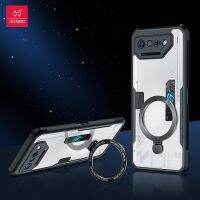 Xundd สำหรับ ASUS ROG Phone 7 Pro 7เคสแม่เหล็กยึดโทรศัพท์ที่ดีที่สุด,เคส Aribag กล่องกันกระแทก,เลนส์ป้องกัน-พับเป็นขาตั้งเคสมือถือ