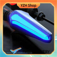 YZH Shop หลอดไฟ Led สัญญาณไฟเลี้ยวรถจักรยานยนต์ Gsx250 1คู่ไฟเตือนไฮไลท์ด้านซ้ายขวาอุปกรณ์เสริมกันน้ำสำหรับดัดแปลง