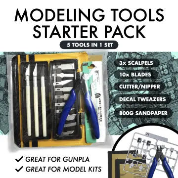 Gundam Model Tools Kit 16Pcs Gundam Modeler Basic Tool Kit Gunpla Tool Kit  Gundam Craft Set Gundam Tool Kit for Hobby Building 
