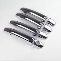 4 Pcs For Geely Emgrand Yuanjing X3 V3 GX3 2018 2019 2020 2021 2022 Chrome  Car Door Protector Handle Cover Essories Stickers