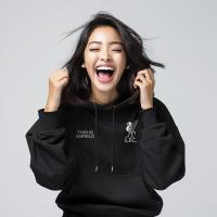 HOODMAN  เสื้อฮูด LIVERPOOL สีดำ ลิมิเต็ดไม่ซ้ำใคร