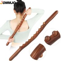 1Pcs Guasha Wood Stick Scraping Lymphatic Drainage Massage8 Beads Treatment Gua Sha for Back Leg