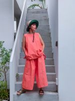 PALINI เสื้อ Fortune Palette Vest Dress สี Orange