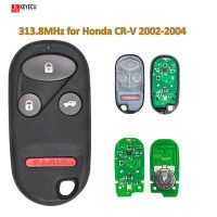 【✇】 islwpi Keyless Entry Remote Key Fob 3 + 1ปุ่มสำหรับ Honda CR-V 2002-2004 OUCG8D-344H-A