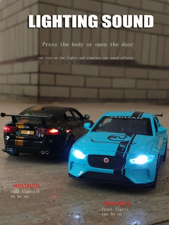 alloy-simulation-jaguar-xe-roadster-model-car-children-toy-car-boy-back-in-the-car-pull-penjing-collection