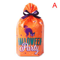 ruyifang 10pcs Halloween Candy bags ฟักทองค้างคาวของขวัญกระเป๋าผีเทศกาลตกแต่งปาร์ตี้