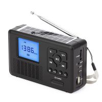 Portable Mini DAB/FM Radio Solar Hand Crank Radio Bluetooth Speaker Emergency Radio with Flashlight