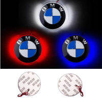 โลโก้เครื่องหมายรถ LED BMW 2D Lampu Belakang Dimeter 8.2Cm