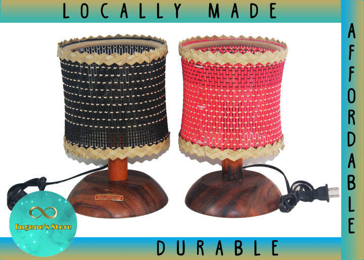 EUGENE'S Wooden Desk Lamp Lazada PH