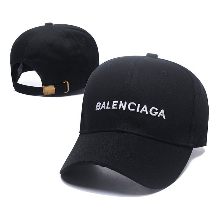 Paris balenciaga Embroidered Letters Distressed Washed Cola CoBranded  Baseball Hat Men Women Versatile Casual Peaked Cap Small Face  Lazada  Singapore