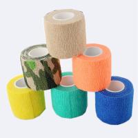 【LZ】rrivn8 12pcs/box 2x5 yards EZ Cohesive Bandages Colorful Elastic Tattoo Grip  Bandage Medical gauze tattoo grip for machine grip