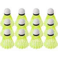 3/6/12Pcs Nylon Badminton Shuttlecocks with Great Stability Durability Indoor Outdoor Sports Training Balls