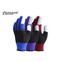 ถุงมือถัก PARAGON รุ่น มังกรฟ้า ตัด 2 นิ้ว(12 คู่)| สำหรับงานเกษตรกรรม | งานประมง | มีความยืดหยุ่นสูง | นุ่ม กระชับ