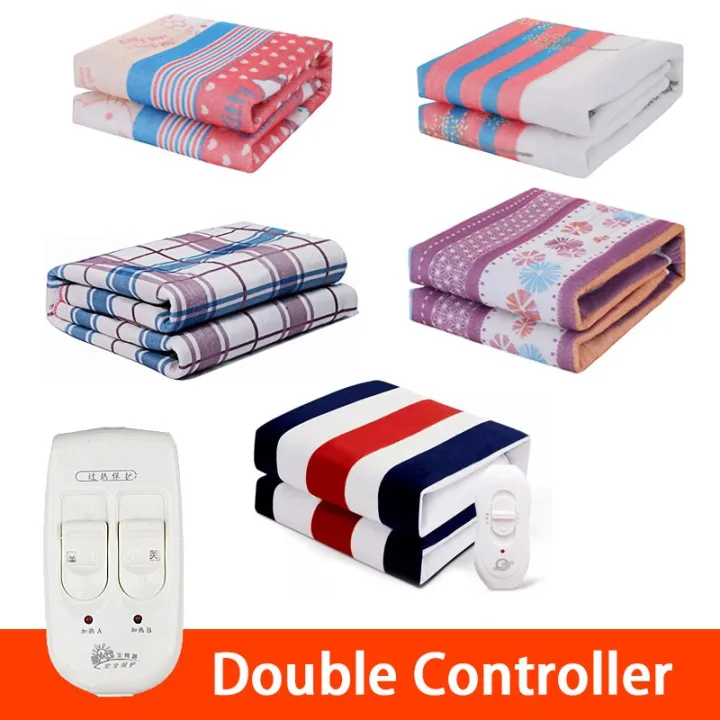 Electric Blanket Thicker Heater Single Double Body Warmer 150*180Cm Heated Blanket Thermostat
