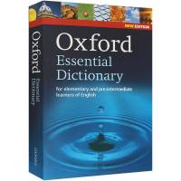 Oxford basic English Dictionary Oxford Essential Dictionary original English Dictionary Oxford primary English vocabulary reference book word power made easy