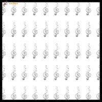 OWENSERT 100 Pcs โลหะสำหรับตกแต่ง จี้รูปโน้ตดนตรี สัญลักษณ์เพลง วินเทจ อุปกรณ์ศิลปะหัตถกรรม สร้อยคอสำหรับผู้หญิง